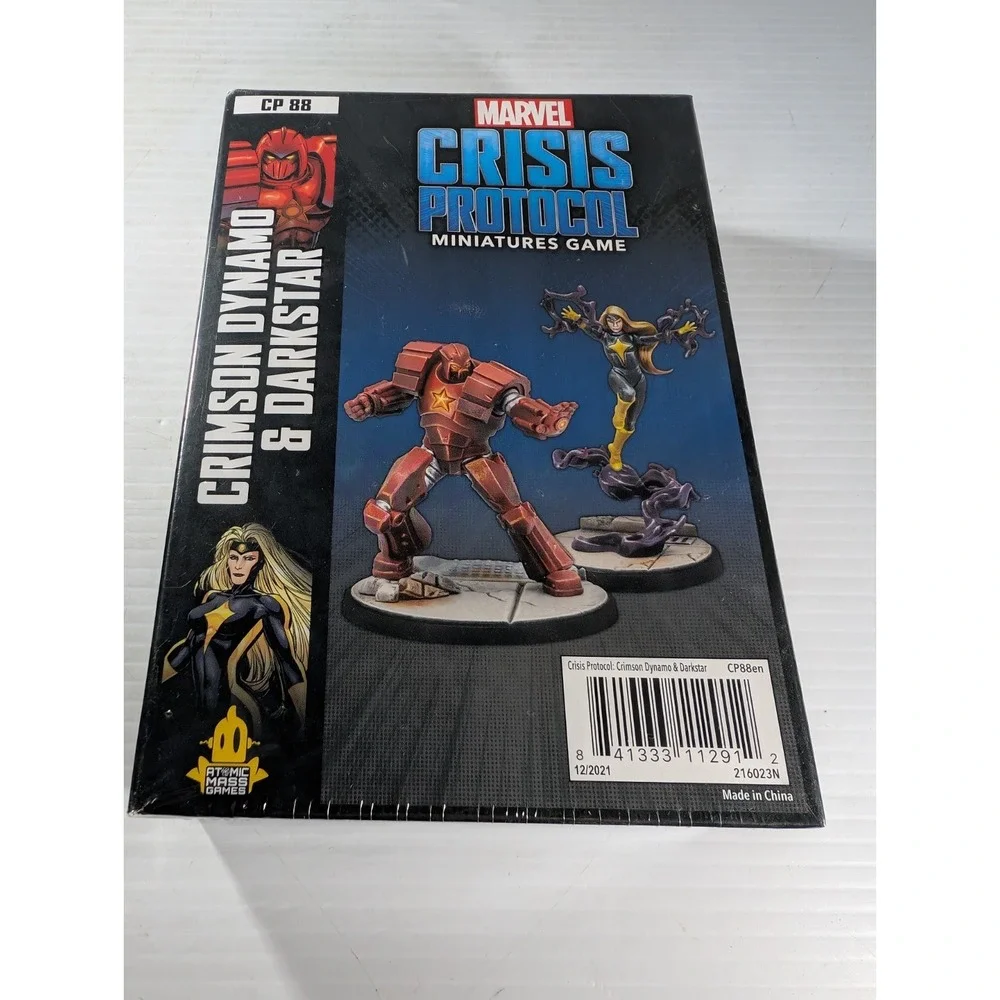 Marvel Crisis Protocol: Crimson Dynamo & Darkstar Character Expansion (CP88)‎